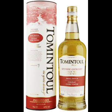 Tomintoul Single Malt Scotch Whisky Cognac Cask Finish